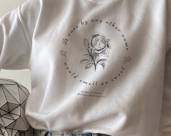 Shakespeare Quote Dark Academia Clothing Bookish Sweatshirt Books Sweatshirt Reading Sweatshirt Librarian Sweatshirt Book Lover Sweater