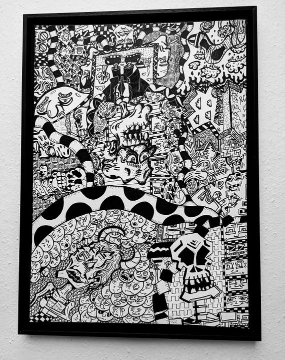 Impressions: "School Time, University Time"/ 50 x 70 cm