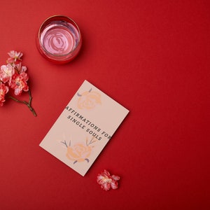 Love Blossoms Solo : 20 cartes pour célibataire : amour de soi, cadeau de la Saint-Valentin, affirmations positives