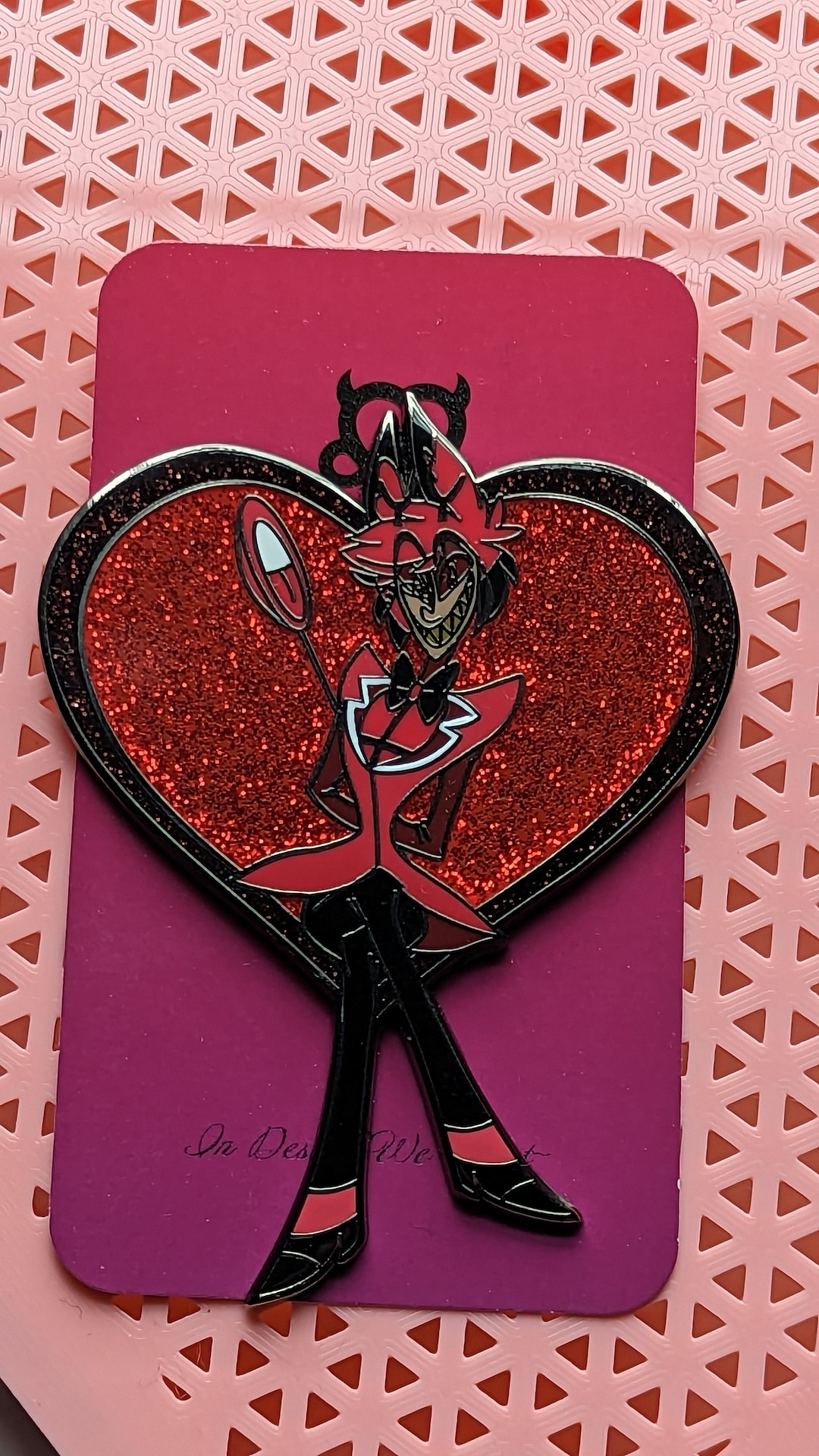 My Funny Valentine Hazbin Hotel Inspired Hard Enamel Pin - Etsy