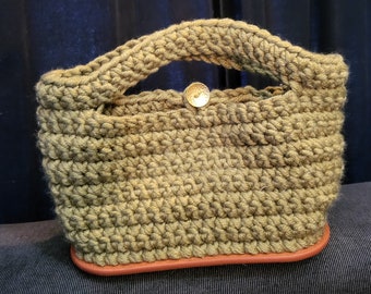 Small Hand-Crocheted purse/Handbag