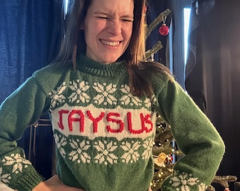 Suéter navideño de Jaysus