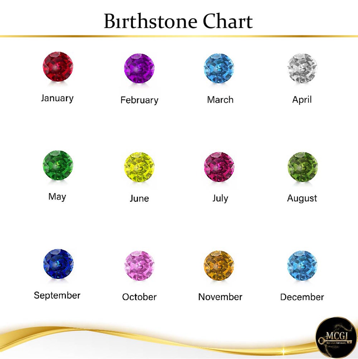 Birthstone Drop Necklace Dainty Necklace 14K Solid Gold Etsy