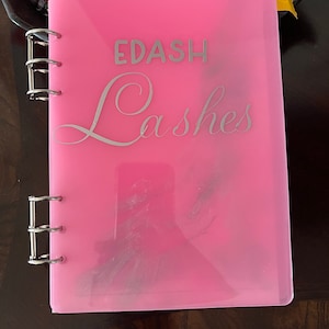 custom resin notebook Size A5
