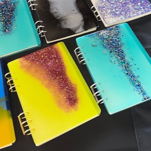 custom resin notebook Size A5