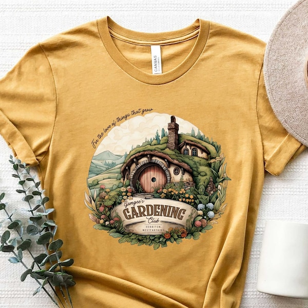 LOTR Gamgee's Gardening Club Premium Shirt | Unisex | Men's & Women's Samwise Gamgee Lord Of The Rings T-Shirt and Sweatshirt