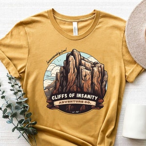 Cliffs of Insanity Premium Shirt | Unisex | Funny 80s Movie Sweatshirt | Classic Movie Princess Bride Inconceivable T-Shirt & Sweatshirt