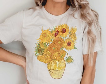 For Amy - Doctor Who Premium Shirt | Unisex | Women's & Men's Doctor Who Van Gogh Sunflowers Tshirt and Sweatshirt