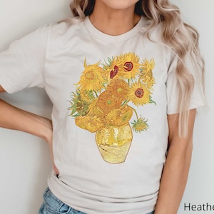 For Amy - Doctor Who Premium Shirt | Unisex | Women's & Men's Doctor Who Van Gogh Sunflowers Tshirt and Sweatshirt