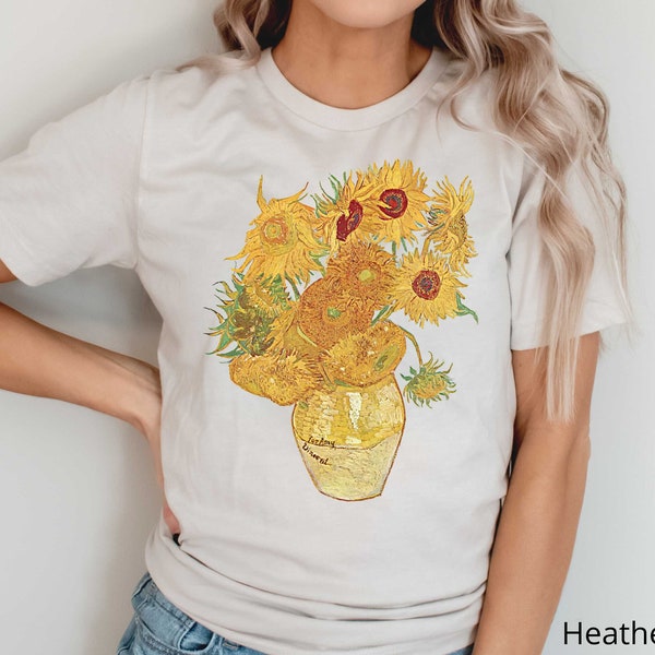 For Amy - Doctor Who Premium Shirt | Unisex | Women's & Men's Doctor Who Van Gogh Sunflowers Tshirt and Sweatshirt