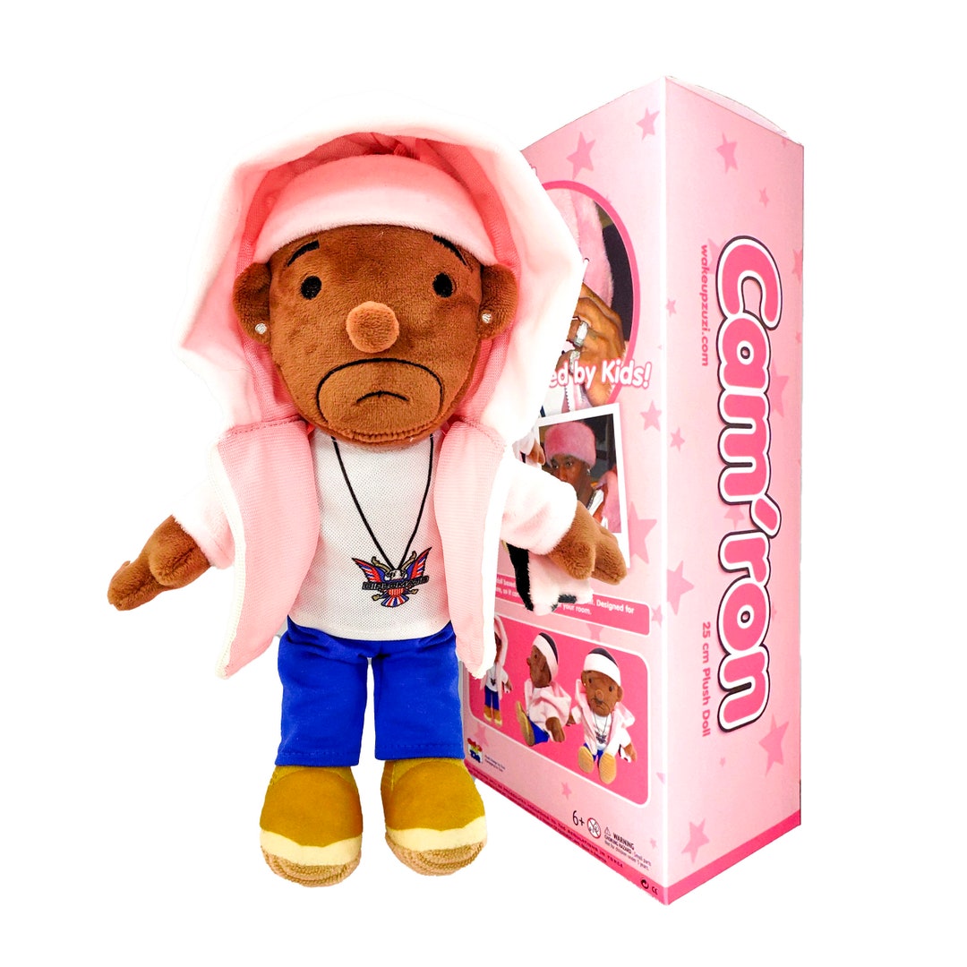 Pink Fur Cam'ron Dipset Plush Doll ships in 23 Days Etsy