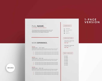 CV-mall för Python-utvecklare