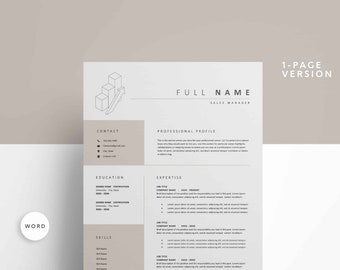 CV för försäljningschef
