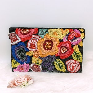 Colorful clutch top