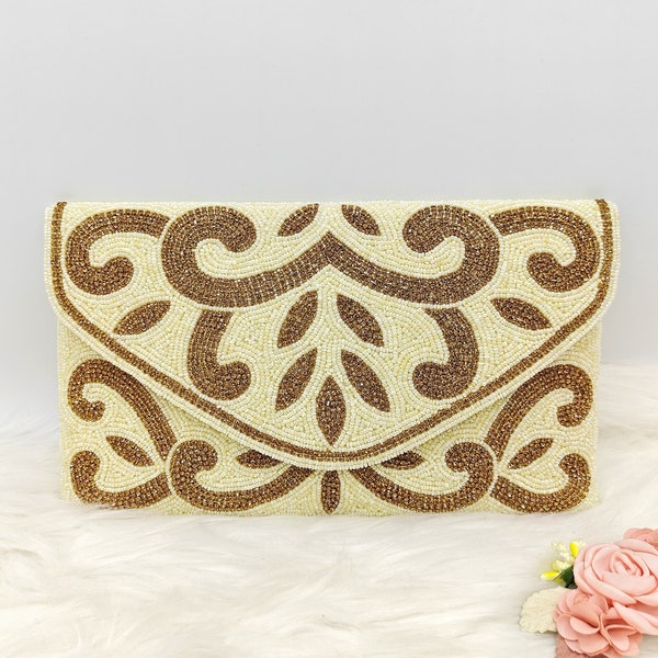 Gold Clutch Purse Etsy