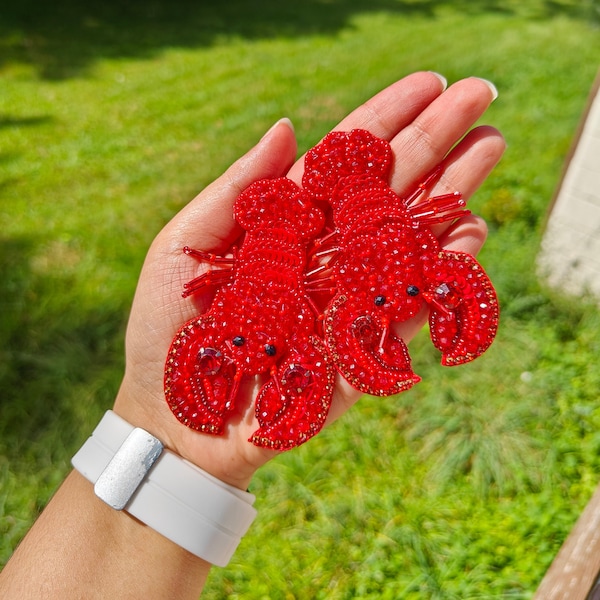 Lobster Earrings Etsy