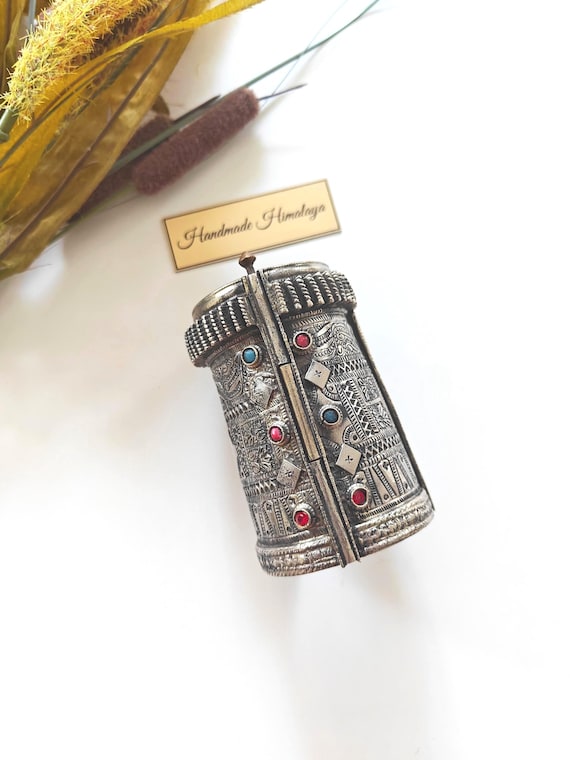 Vintage Afghan Cuff Bracelet, Tribal Bridal Statement Bangle, Kuchi Artisan Jewelry