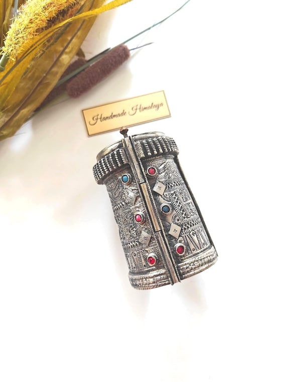 Vintage Afghan Cuff Bracelet | Tribal Bridal Statement Bangle | Kuchi Artisan Jewelry