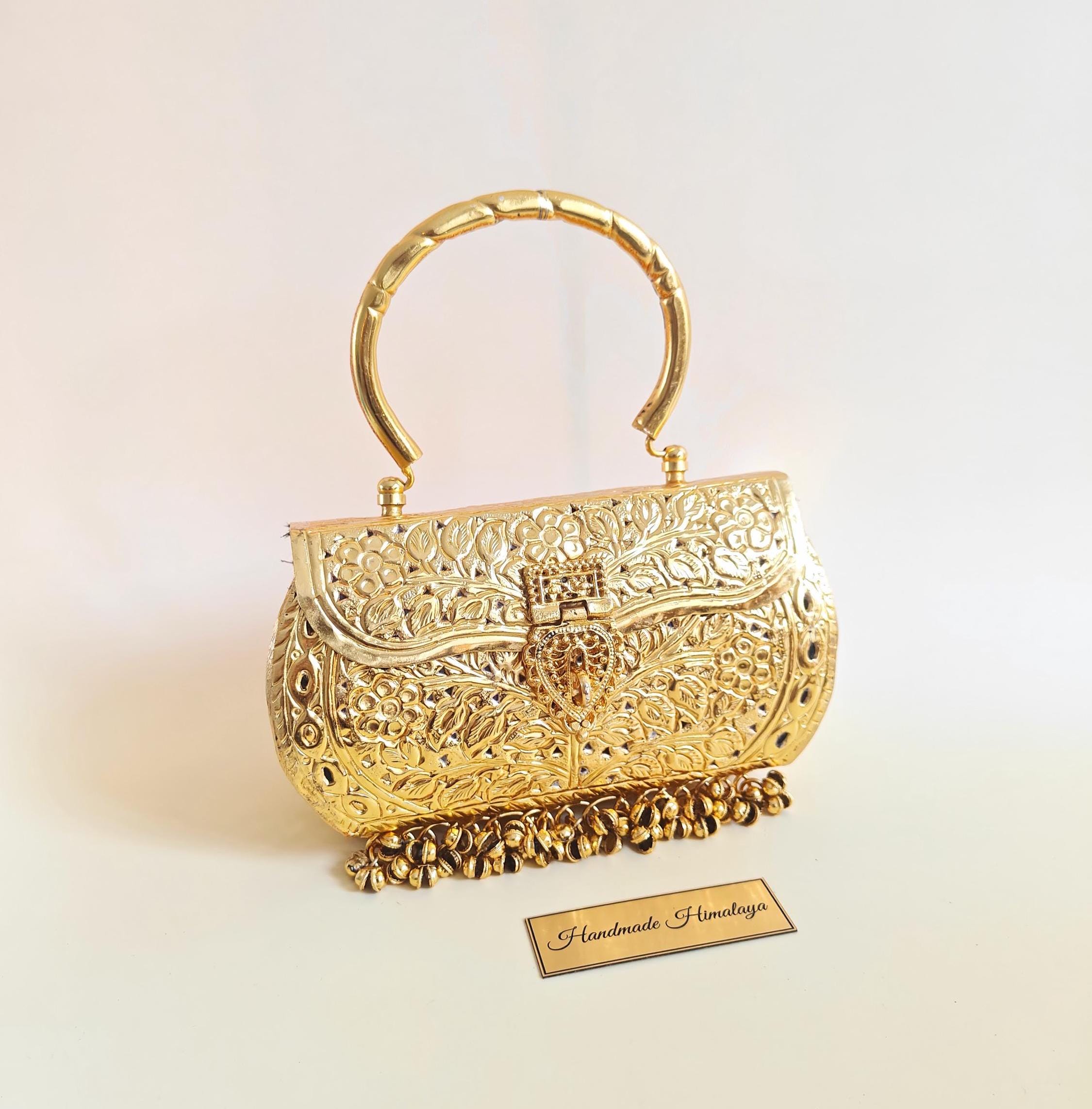 Silver Clutch Purses For Women Wedding YYW Evening Handbag