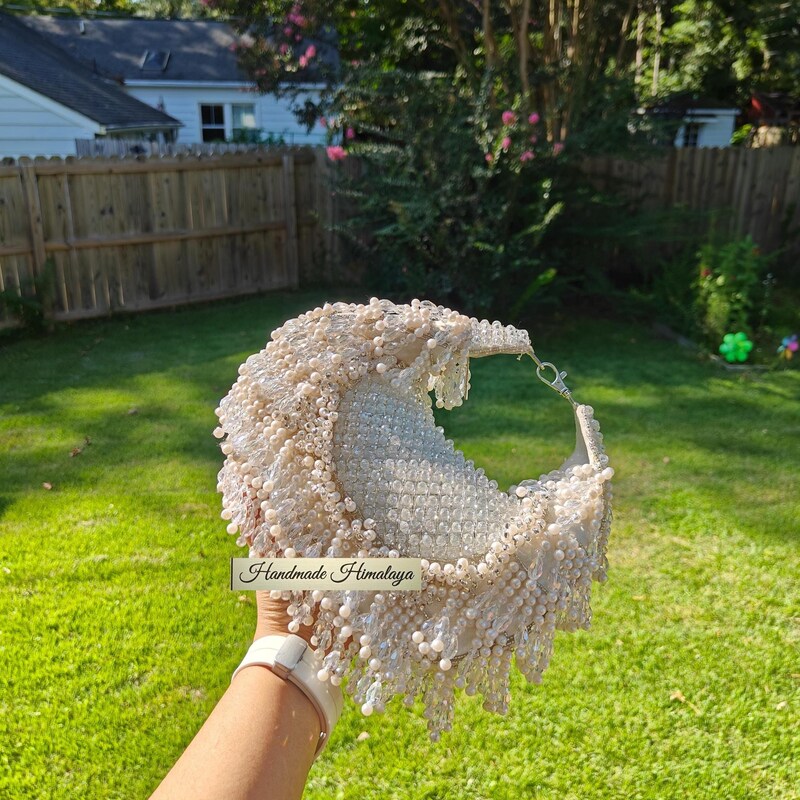 Sage Fringe Wristlet/Clutch