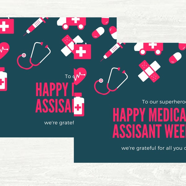 Medical Assistant Appreciation Week Etsy
