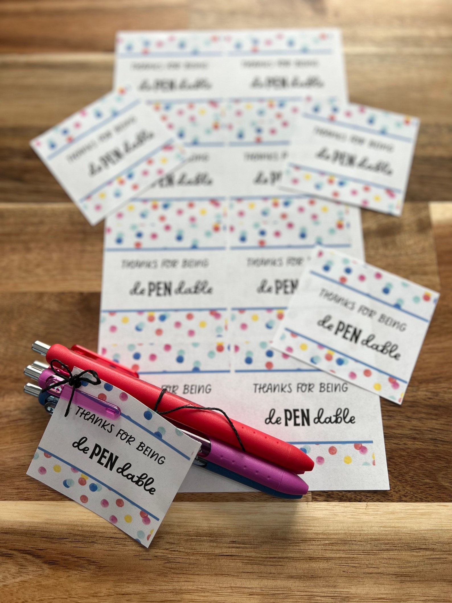 thanks-for-being-dependable-pen-gift-tags-treat-bag-tags-etsy