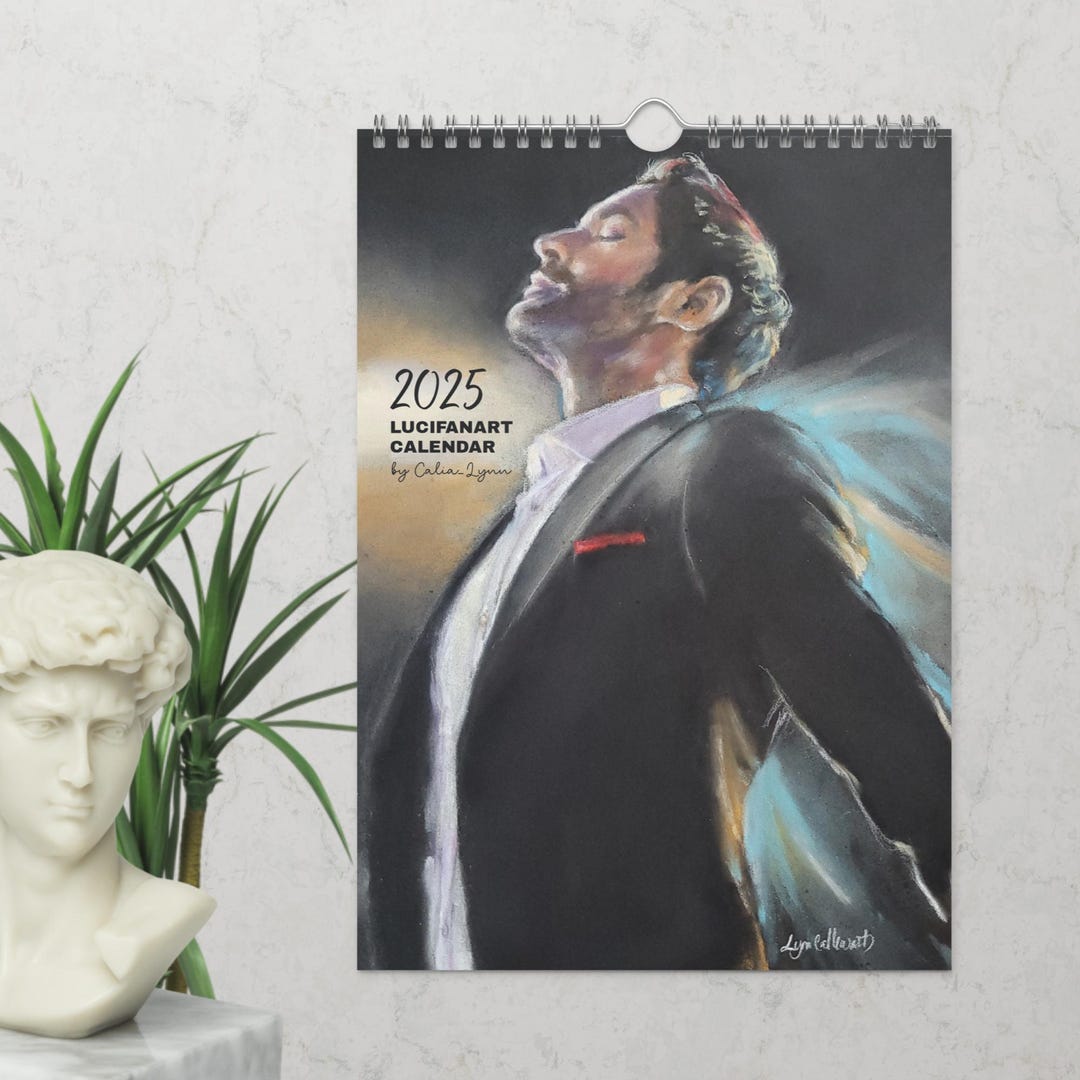 Lucifer Wall Calendar 2025 Etsy