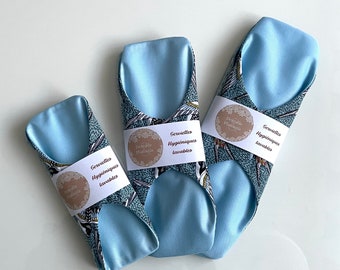 Pack of 2 washable sanitary pads, SHL zero waste