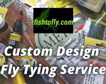 Custom Design Fly Tying Service.  Your own range of Killa Trout Flies!