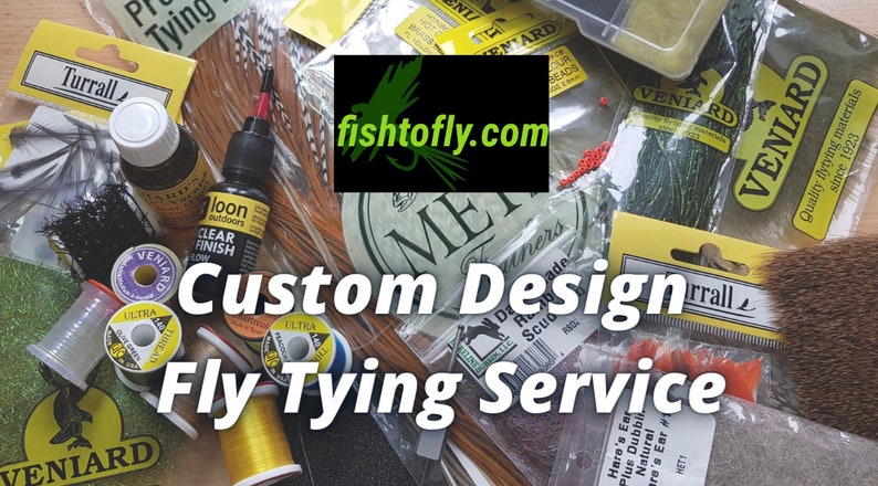 Custom Design Fly Tying Service. Your own range of Killa Trout Flies image 1