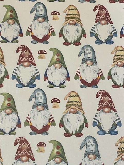 Garden Gnome/Gonk Ceramic or Fused Glass Waterslide Decal x20