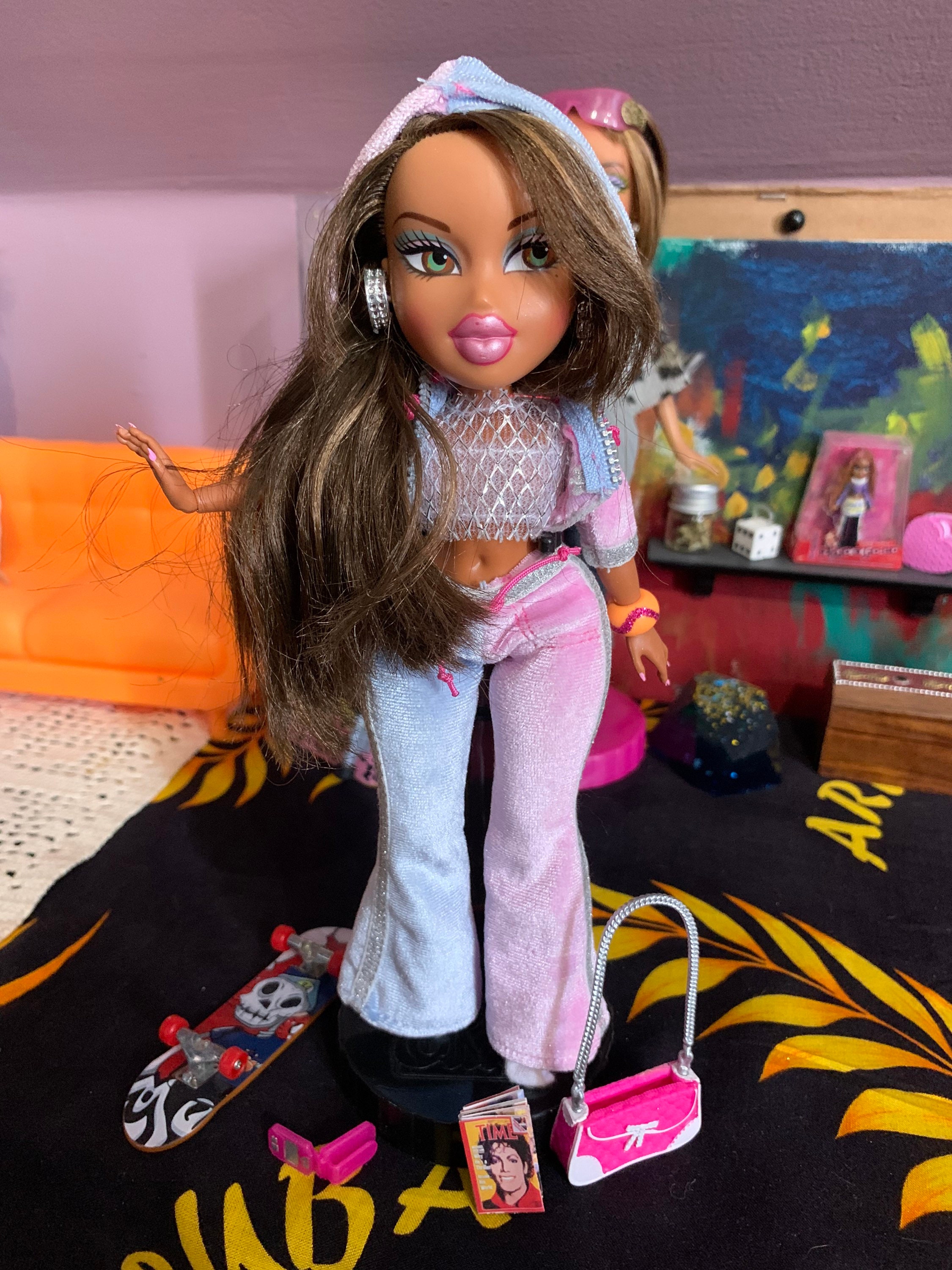 BRATZ Funky Fashion Makeover Styling Head Nevra by FurbyLover86 on