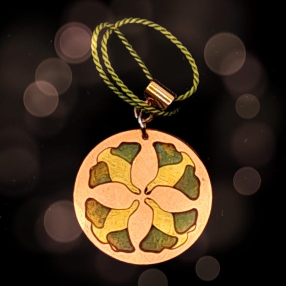 Ginko Leaves Pendant No.3