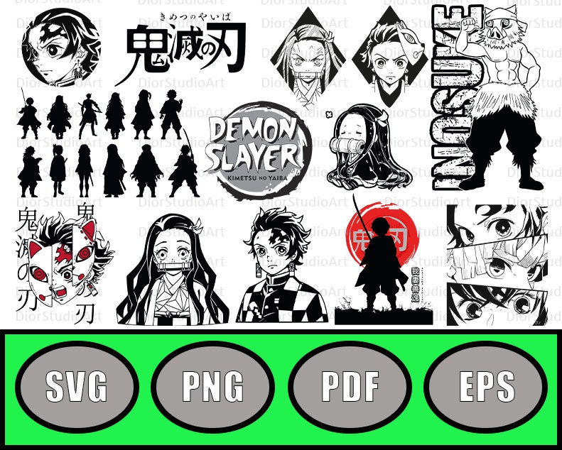 Anime Printfile Manga SVG Anime Bundle Anime Cutfile Manga Cut Anime ...