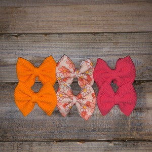 BUNDLE 2.5” micro piggies bows
