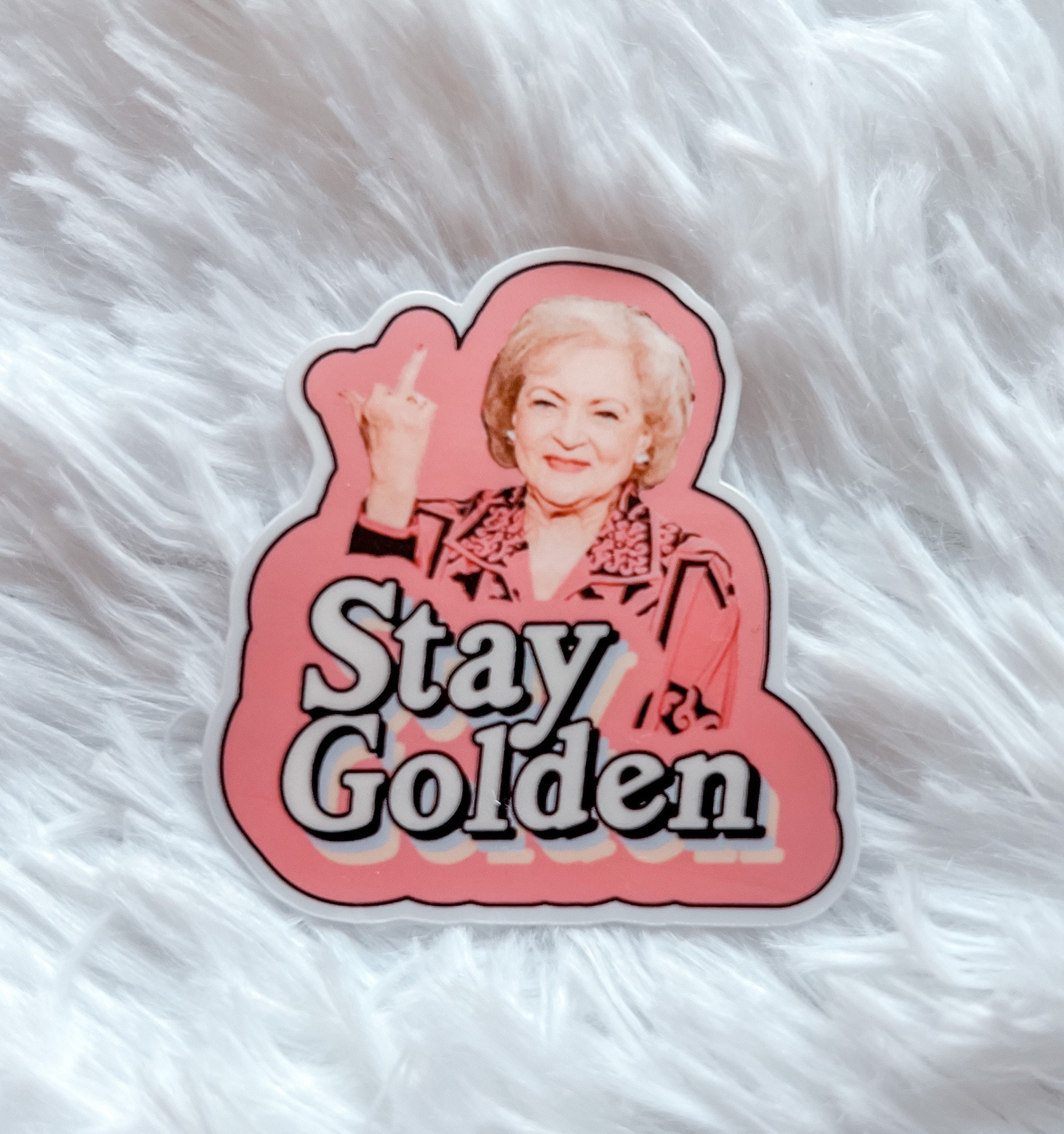 FUNNY STICKER / Betty white / Betty white sticker