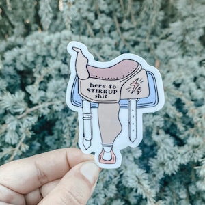 Western sticker / cowboy sticker / cowgirl sticker / rodeo sticker / rodeo / country