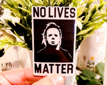 Michael Myers sticker/ Halloween