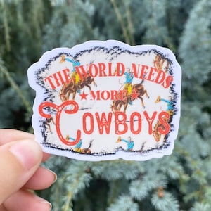 Cowboy sticker