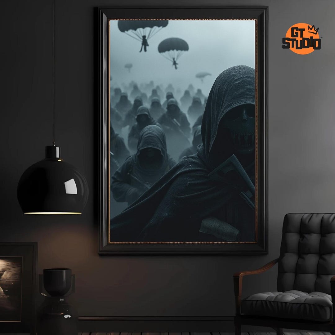 Ghost Soldier Art I - Digital Download - Etsy