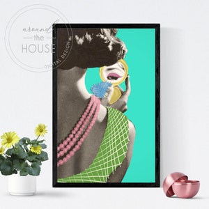 Fashion Pop Art 16x20 Digital Download Poster