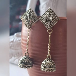Simple jhumka design sale