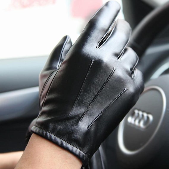 Hitman Leather Gloves - Etsy