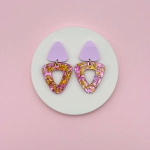 Gisèle Earrings - Parma / Sequins