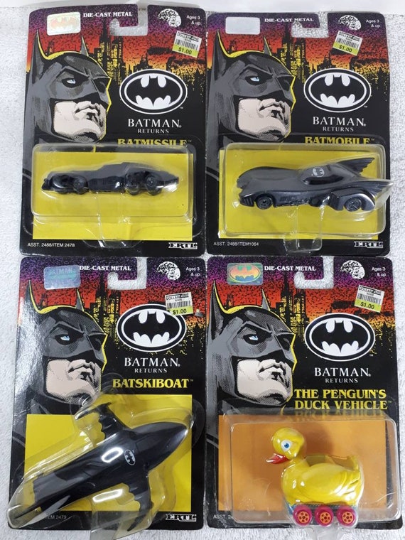 ERTL Batman Returns Die Cast Lot of 4 Batmobile Batmissle - Etsy Australia