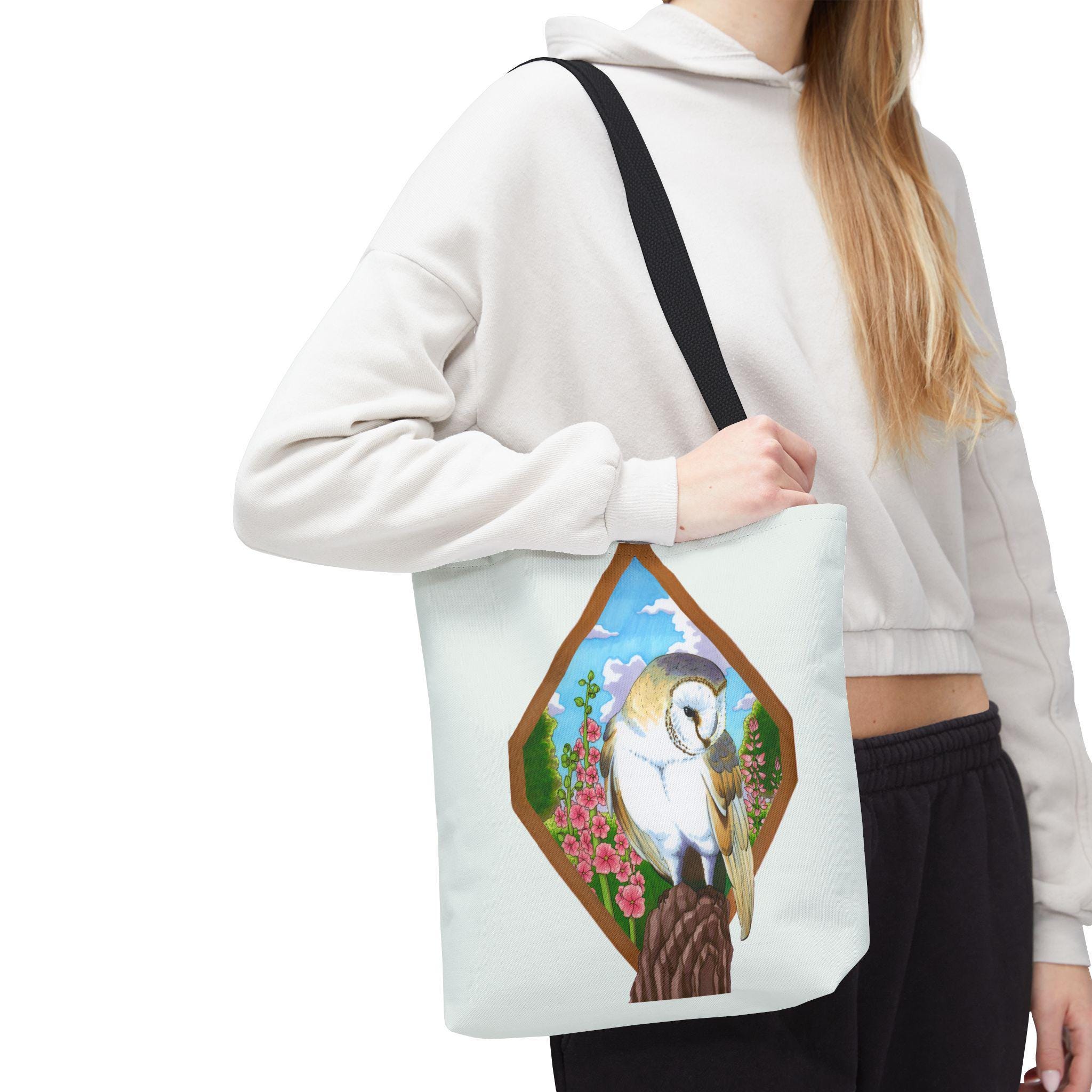 Spring and Summer Owls - Double Sided Tote Bag