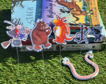 Julia Donaldson Cake topper , Gruffalo , Stickman, Zog , Room on the Broom, The Highway Rat cake topper, Stickman Cake topper , Superworm