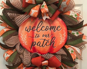 Pumpkin Patch Wreath
