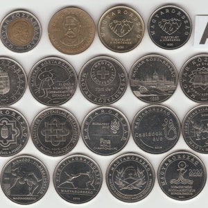 Hungary Limited Memory Coin Collection - Limited 10 - 20 - 50 - 100 Forint (2002 -2021)