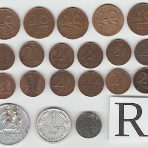 Hungary 20 , 2 Fillér coin / Forint coin / Pengő coin / Korona / Krajcár Coin LOT You will find what you are looking for! - Budapest Market
